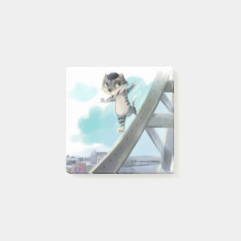 Bloco De Notas Notas de torre Eiffel de 3" x 3"