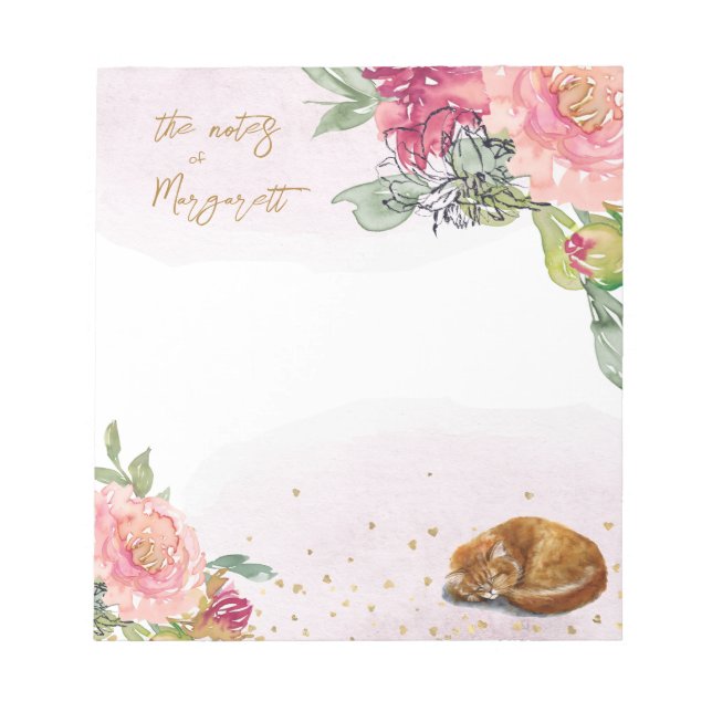 Bloco De Notas Notas Diárias de Atividade da Rapariga com Ilustra (Frente)