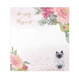 Bloco De Notas Notas Diárias de Atividade da Rapariga da Ilustraç