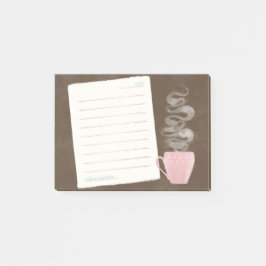 Bloco De Notas Notas do Café