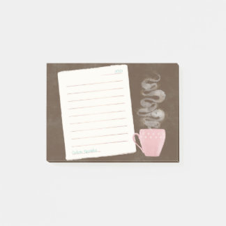 Bloco De Notas Notas do Café