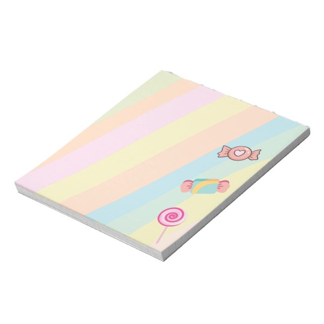 Bloco De Notas Notas do Candy Mitzvah (Invertido)