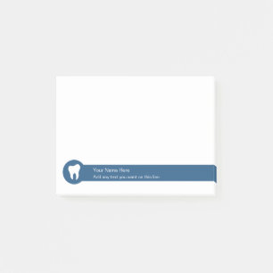 Bloco De Notas Notas do Dentist Office Sticky