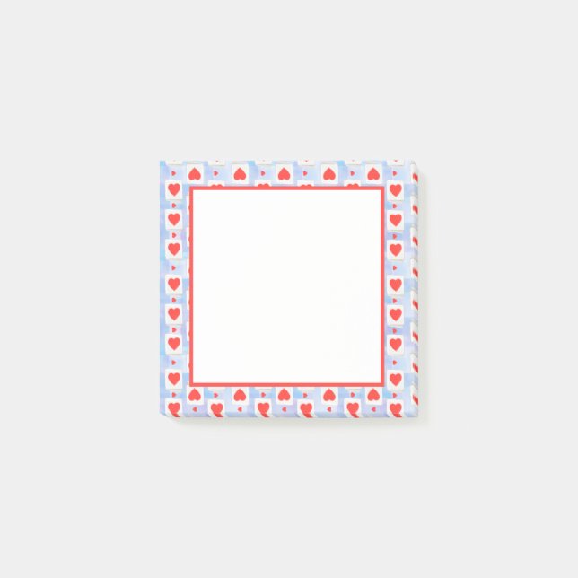 Bloco De Notas Notas do dia de os namorados (Frente)