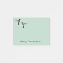 Notas do Hummingbird Personalizado