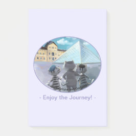 Bloco De Notas Notas do Louvre 4" x 6" - Aproveite