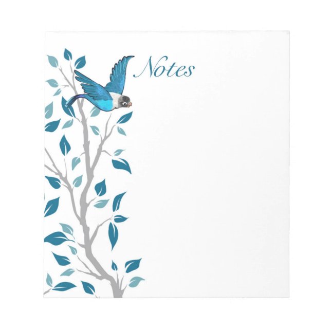 Bloco De Notas Notas do Lovebird (Frente)