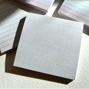 Bloco De Notas Notas do Posto Rainbow Dot Grid