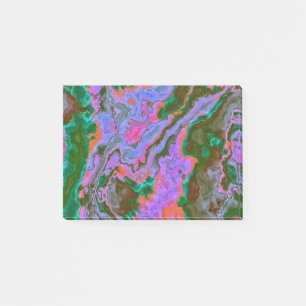 Bloco De Notas Notas do Posto Sour Marble