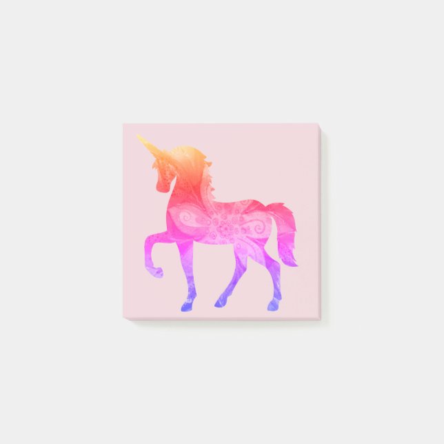 Bloco De Notas Notas do Unicorn (Frente)