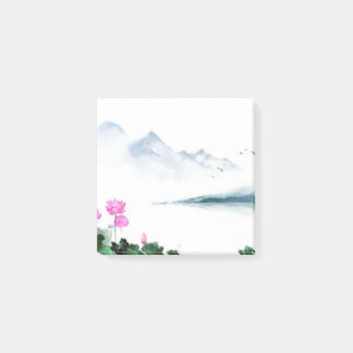 Bloco De Notas Notas do Watercolor Sticky