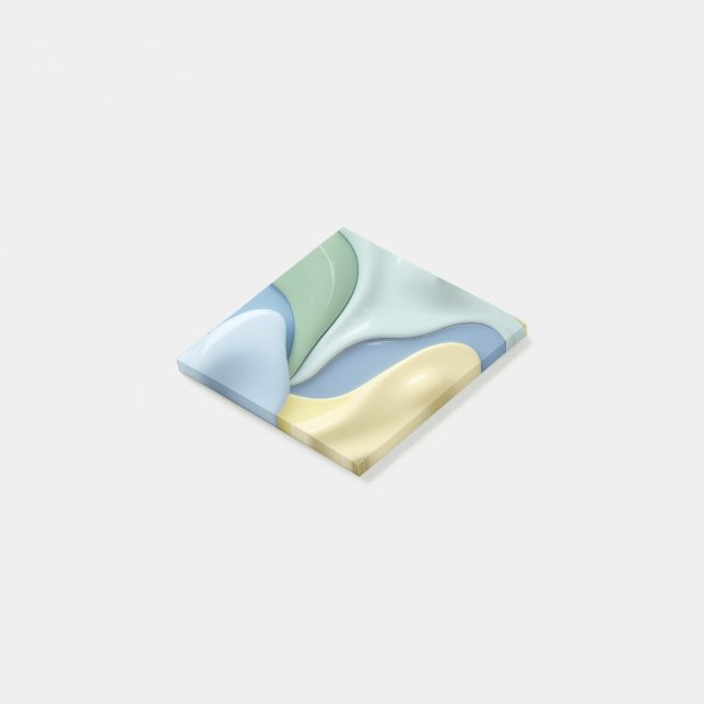 Bloco De Notas notas em gráfico elegante (Inclinado)