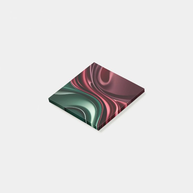 Bloco De Notas notas em gráfico elegante (Inclinado)
