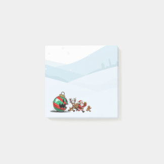 Bloco De Notas Notas Engraçadas de Natal | Notas do Papai Noel