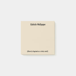 Bloco De Notas Notas pegajosas do papel de parede do