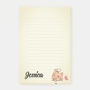 Bloco De Notas Notas personalizadas de gatos-do-gato