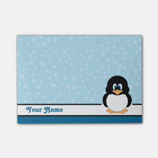 Bloco De Notas Notas personalizadas do Pinguin Penguin Pós-it® Sn