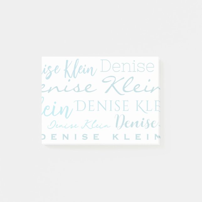 Bloco De Notas Notas personalizadas do Post-it® (Frente)