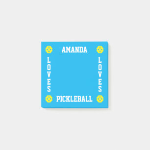 Bloco De Notas Notas personalizadas do Post-it® para o jogador de