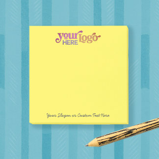 Bloco De Notas Notas personalizadas do Posto 3x3® Business Sticky