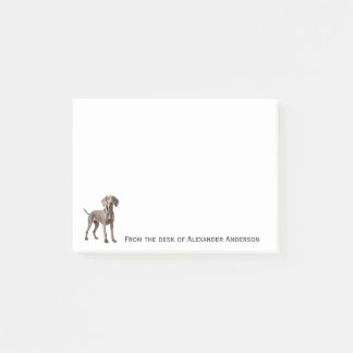 Bloco De Notas Notas Personalizadas do Weimaraner