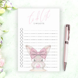 Bloco De Notas Notas Pertinentes da Lista de Tarefas Personalizad