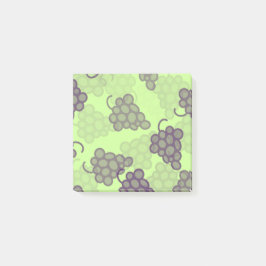 Bloco De Notas Notas pós-colheita de uvas