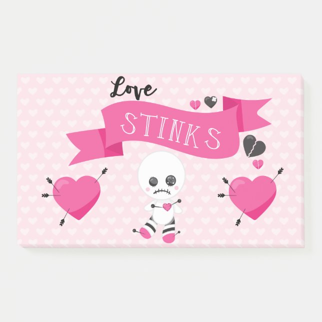 Bloco De Notas Notas pós-it® de 4" x 3" (Frente)