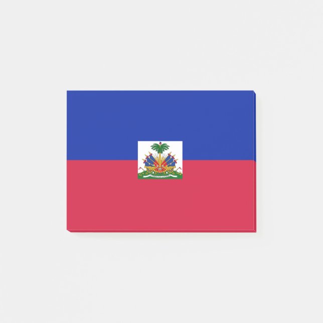 Bloco De Notas Notas pós-it do Haiti (Frente)