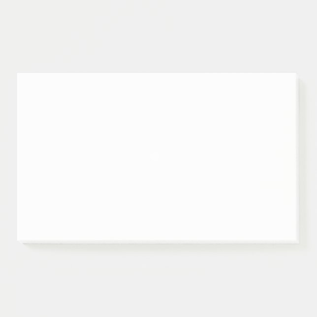 Bloco De Notas Notas pós-ti®, 10" x 6" (Frente)