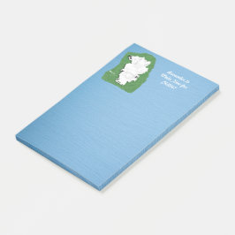 Bloco De Notas Notas pós-Ti® de reaxamento com Samoyed, 4" x 6"