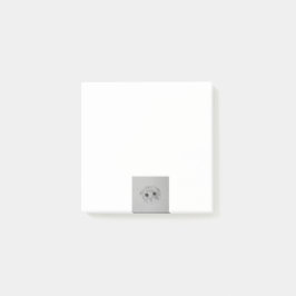 Bloco De Notas Notas Post-It® Gato Listrado, 7,6 cm x 7,6 cm