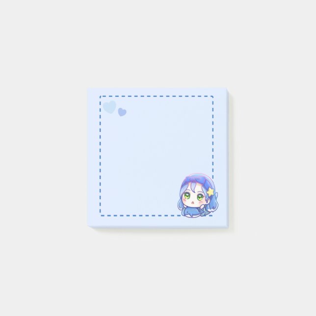 Bloco De Notas Notas Post-It★Grande fūsen (Frente)