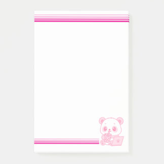 Bloco De Notas Notas Post-it®  Panda Lindo