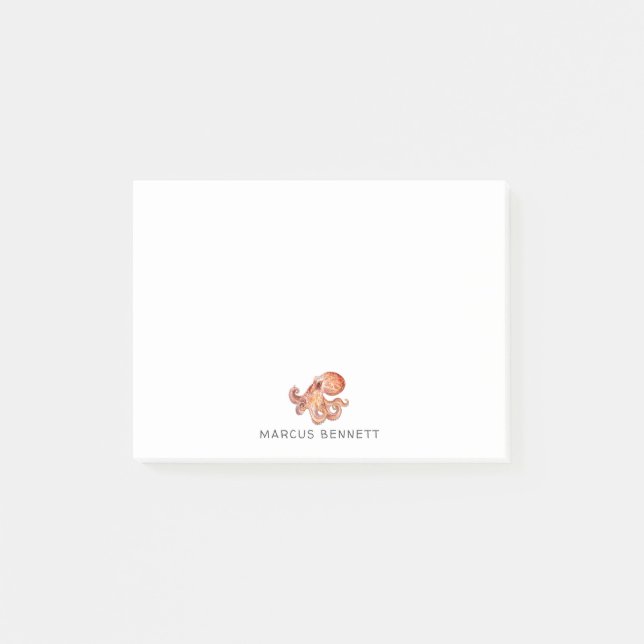 Bloco De Notas Notas Post It Personalizadas | Polvo (Frente)
