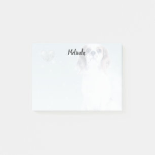Bloco De Notas Notas Postadas do Cão 2 Doce