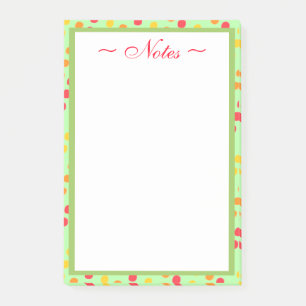 Bloco De Notas Notas Postadas pontilhadas pelo Designer