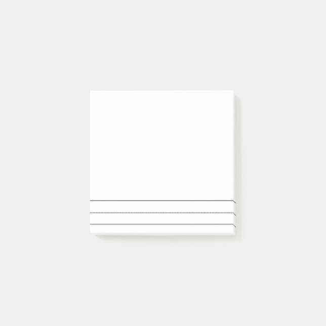 Bloco De Notas Notas principais de Posto de 5/8" (Frente)