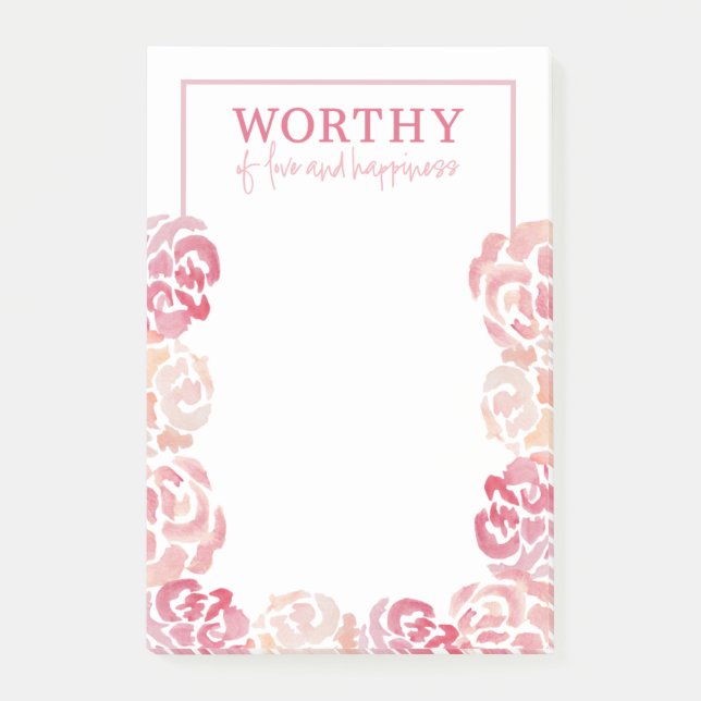 Bloco De Notas Notas sobre o empoderamento das mulheres Inspiraci (Frente)