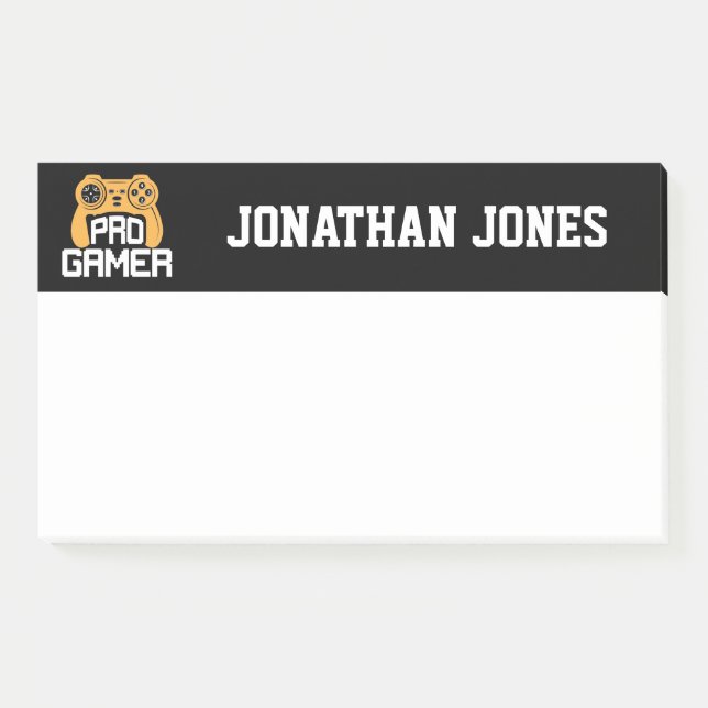Bloco De Notas Notas sobre os jogadores profissionais (Frente)