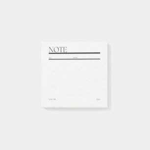 Bloco De Notas Notas versáteis e práticas adesivas para o dia a d