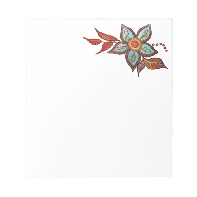 Bloco De Notas Notebook Boho (Frente)