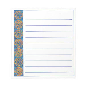 Bloco De Notas Notebook LABYRINTH IV 5,5"x6" + Linhas