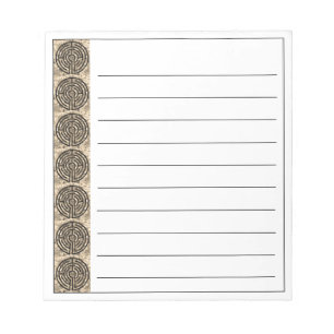 Bloco De Notas Notebook LABYRINTH V 5.5"x6" + Linhas