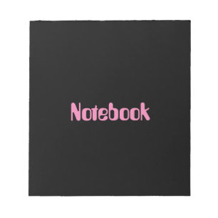 Bloco De Notas Notebook Texto impresso 40 páginas Escrevendo Pape
