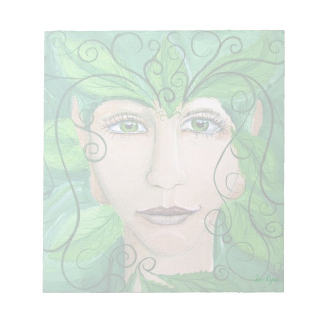 Bloco De Notas Notebook Wood Nymph, Jotter, Notepad (Frente)