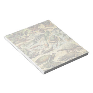 Bloco De Notas Notepad Adolphe Millot Reptiles 2