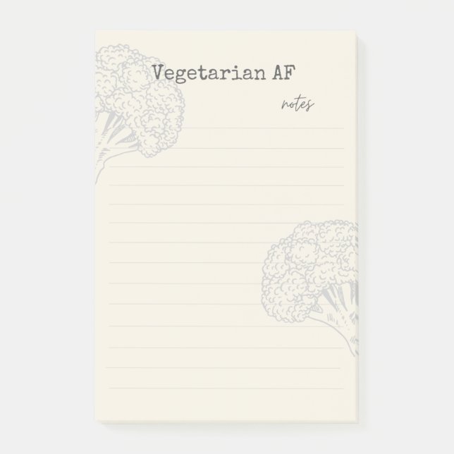 Bloco De Notas Notepad AF Vegetal (Frente)