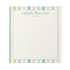 Bloco De Notas Notepad - All Star Data Nerd v. 2