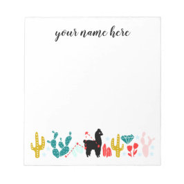 Bloco De Notas Notepad Alpaca Personalizado
